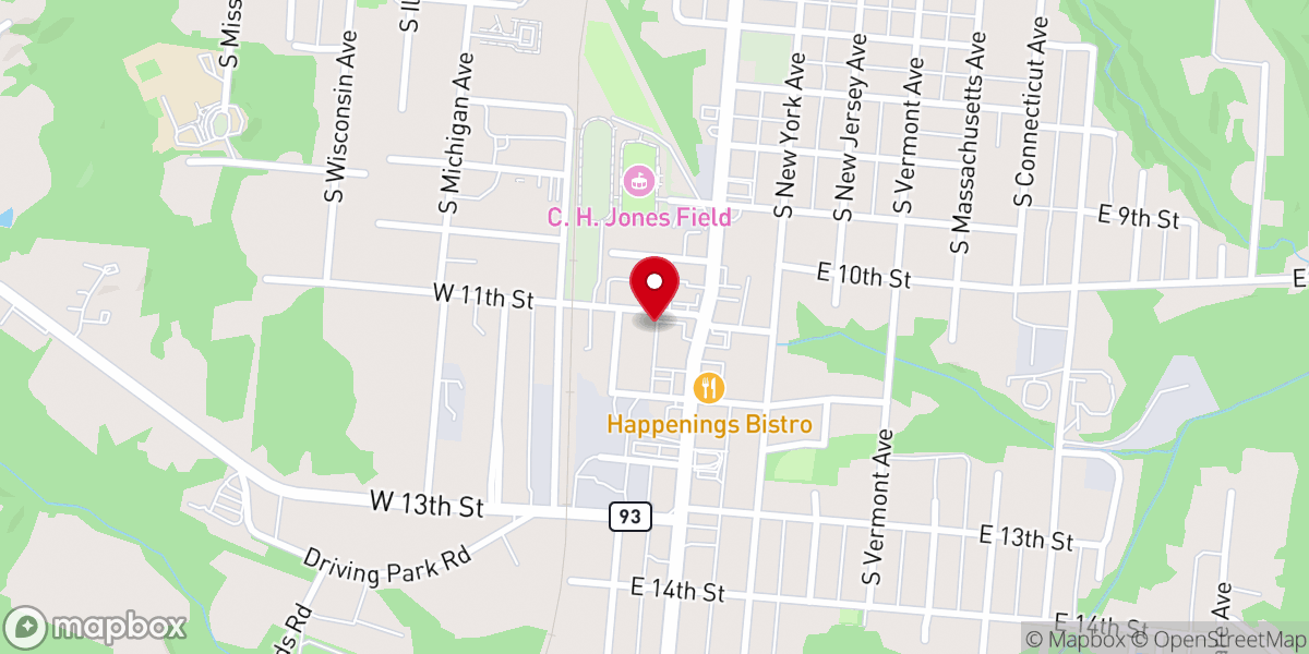 Map showing location of Church Of God Of Prophcey