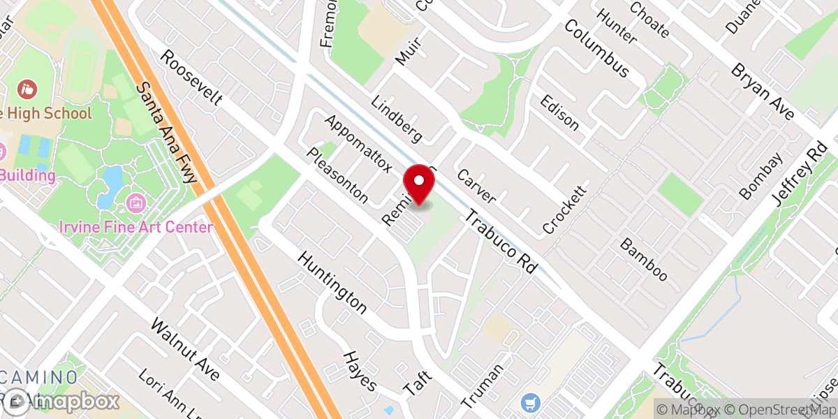 Map showing location of Our Lady of Peace Korean Catholic Center
