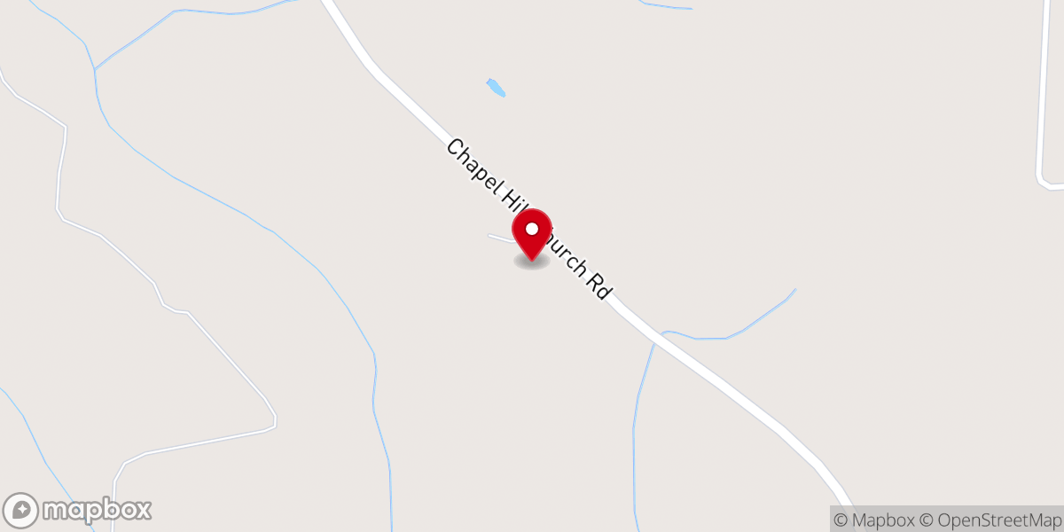 Map showing location of Branches Chapel Missionary Baptist Church