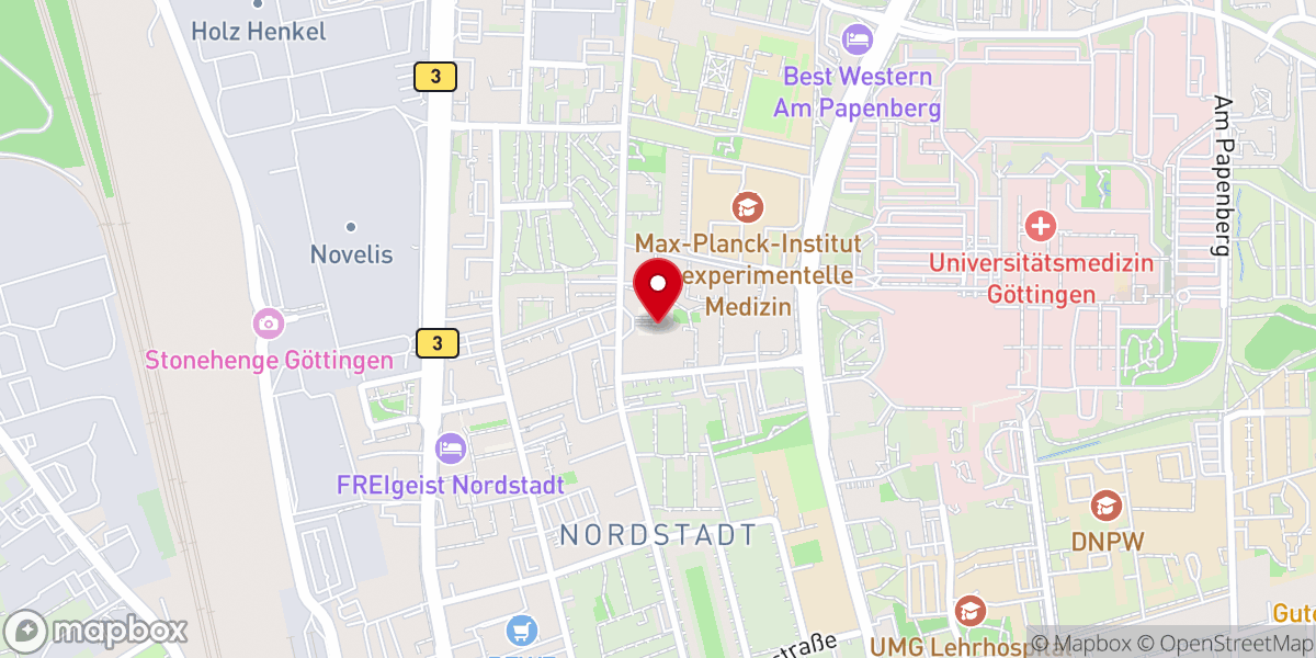 Map showing location of Christophoruskirche I Pn. Scheller