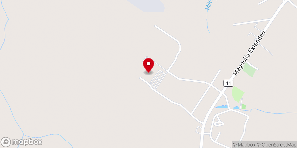 Map showing location of Duplin Events Center