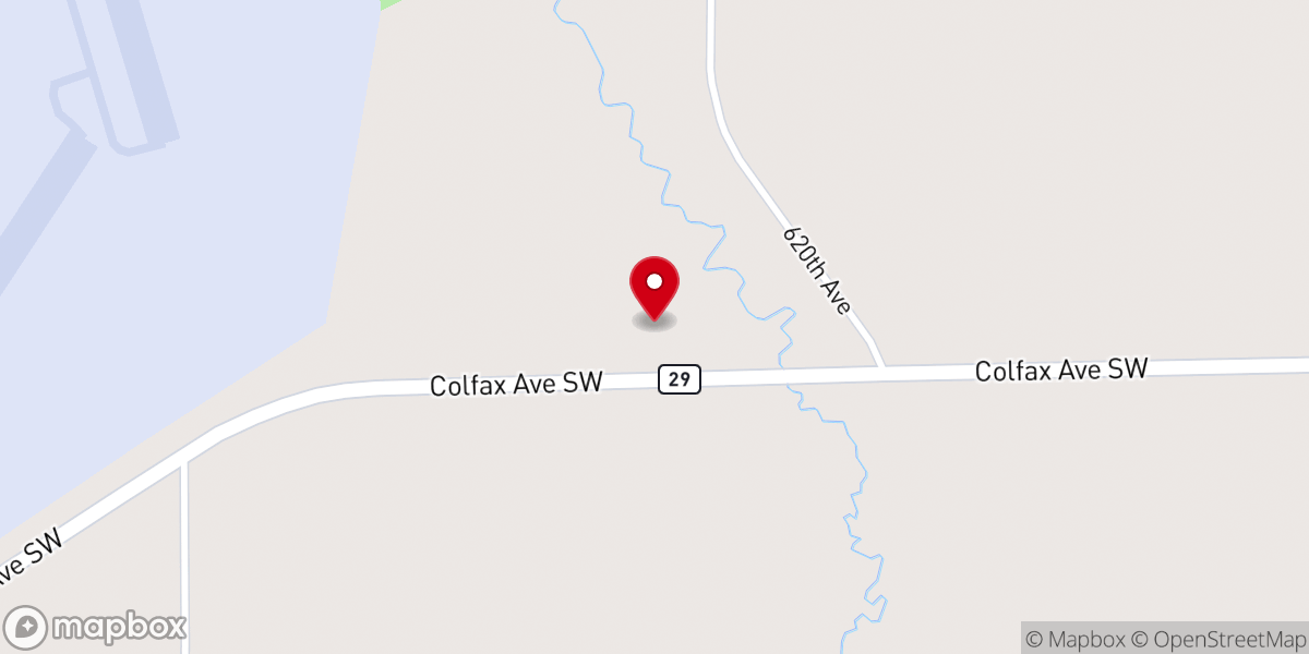 Map showing location of Joyful Spirit Methodist Church