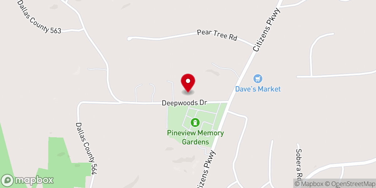 Map showing location of No Limit Church