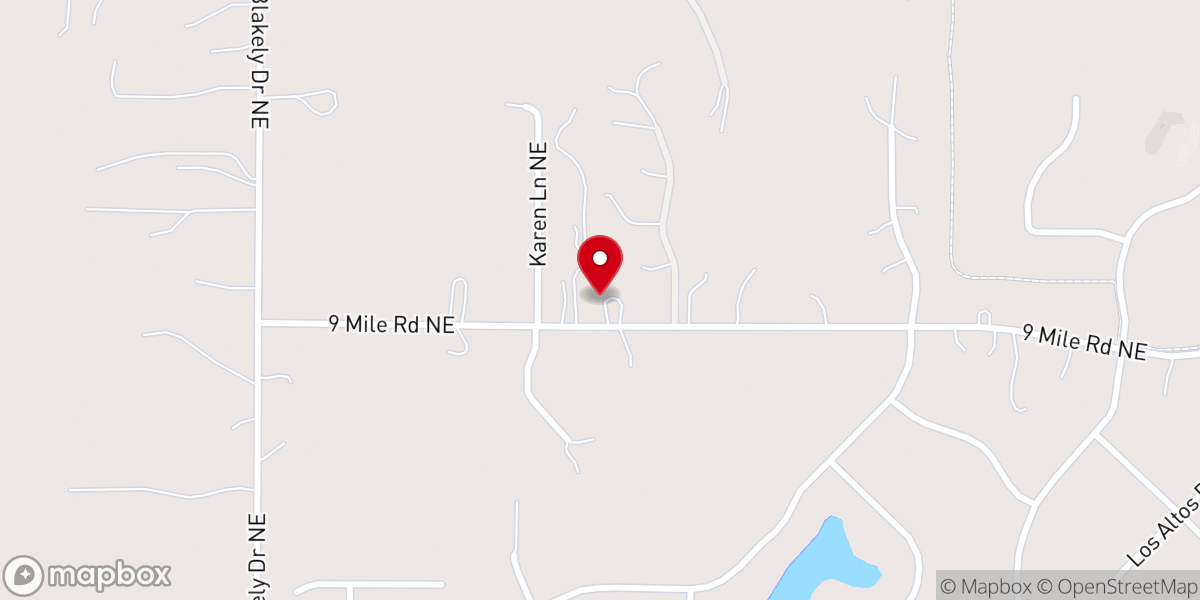 Map showing location of Certain Hope Community