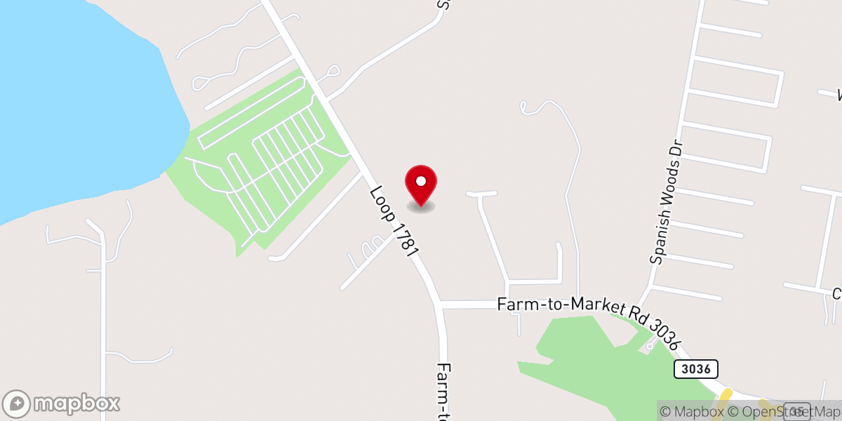 Map showing location of Holy Cross Lutheran Church (LCMC)
