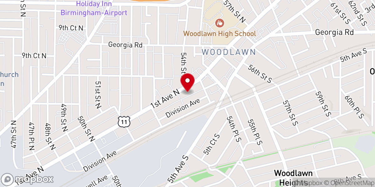 Map showing location of Collective Community Church