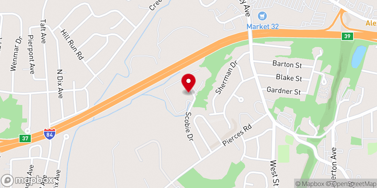 Map showing location of Newburgh Seventh-day Adventist Church