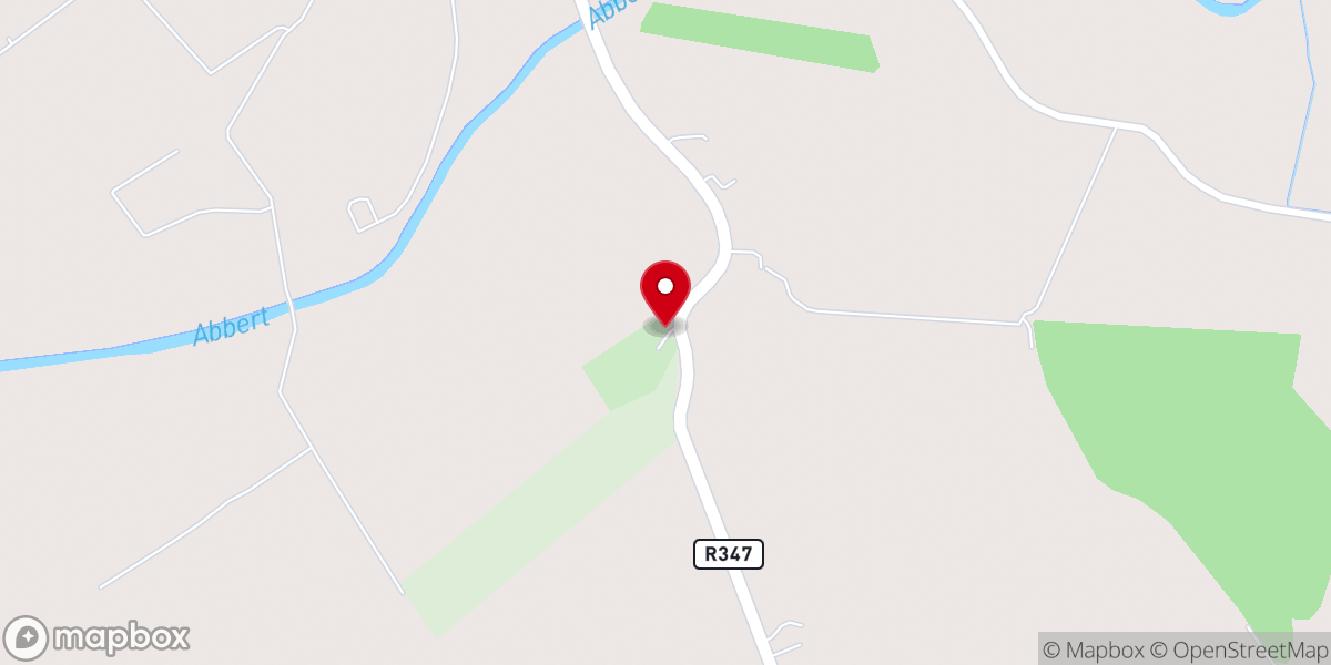 Map showing location of Kilmoylan Cemetery