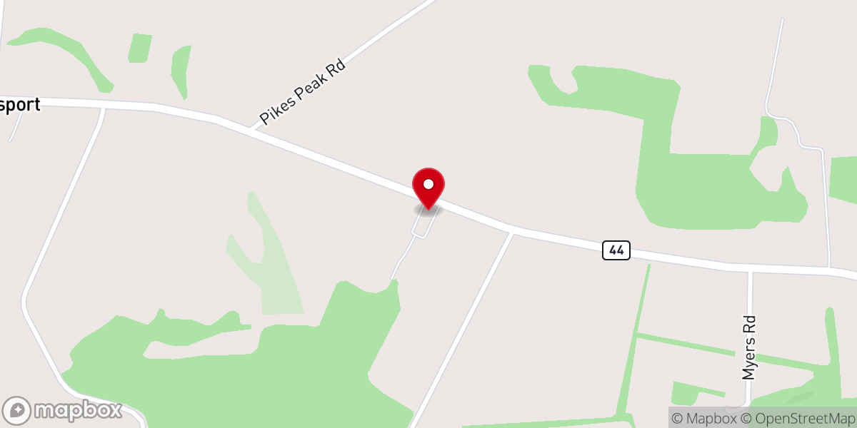 Map showing location of First Baptist Church-Elimsport