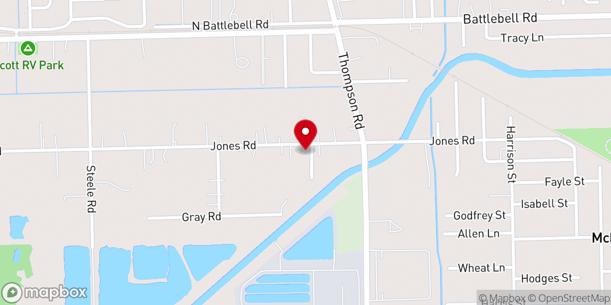 Map showing location of Restoration Church