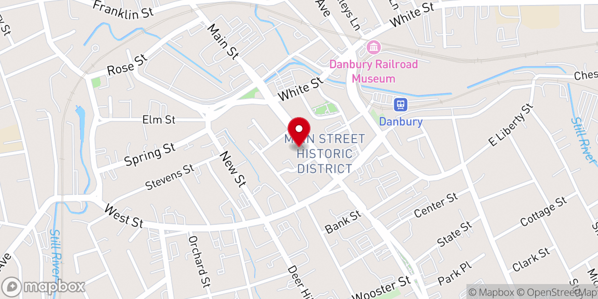 Map showing location of All Nation Baptist Church