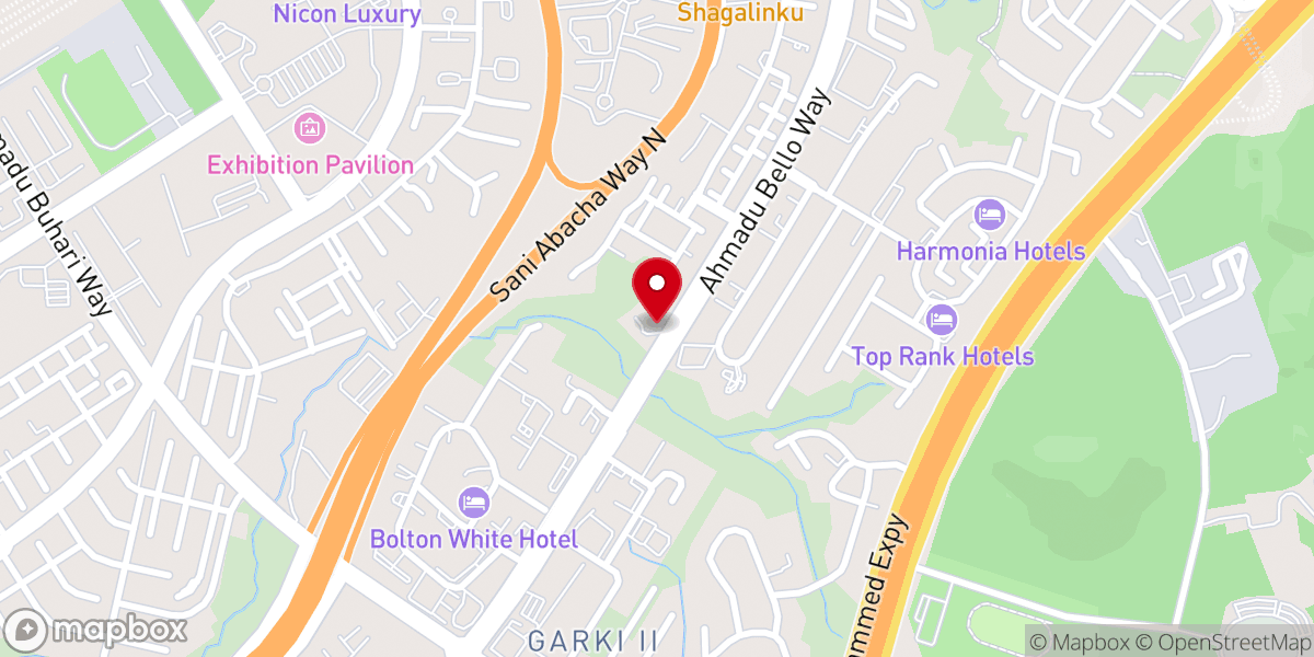 Map showing location of Anglican Church of the Epiphany