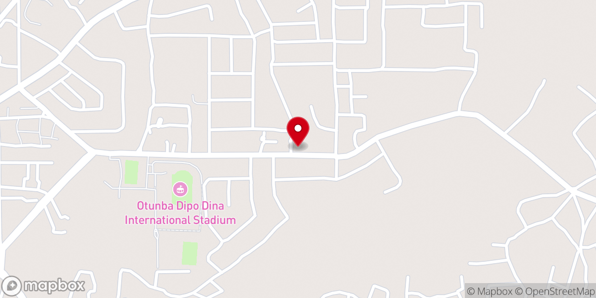 Map showing location of Catholic Bishop