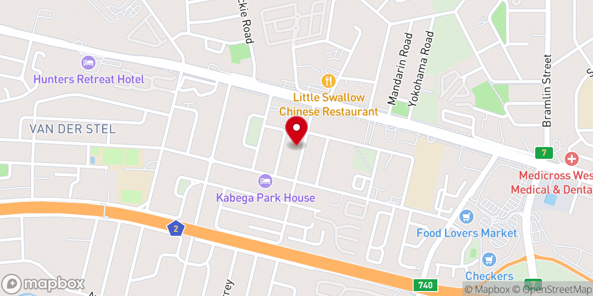 Map showing location of Westway Community Church