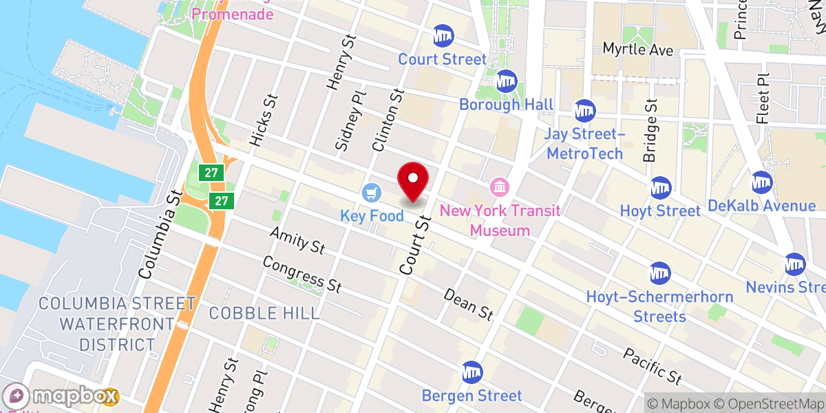 Map showing location of Antioch Pentacostal Church