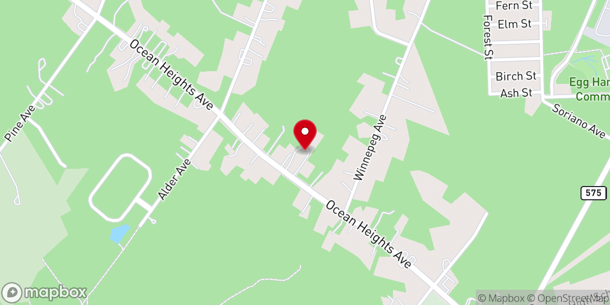 Map showing location of Vineyard Church UPC