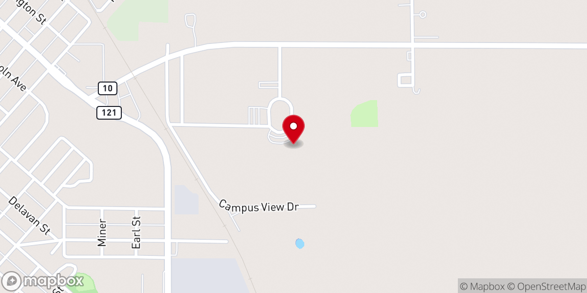 Map showing location of Open arms- Laughlin Center