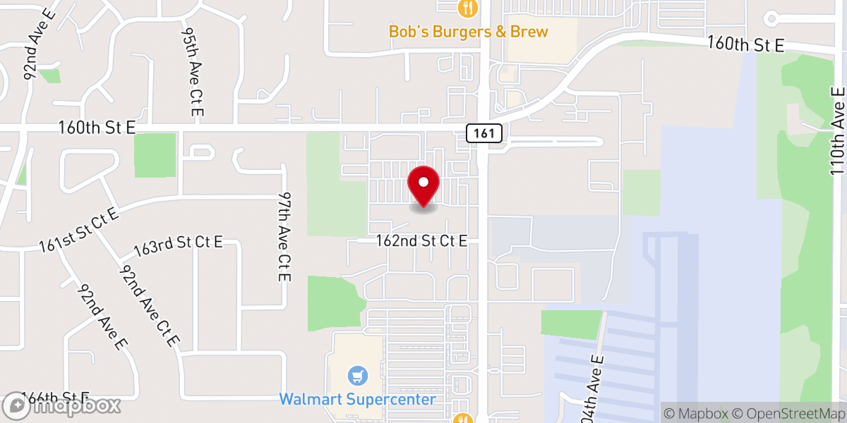 Map showing location of Motion Church South Hill Campus