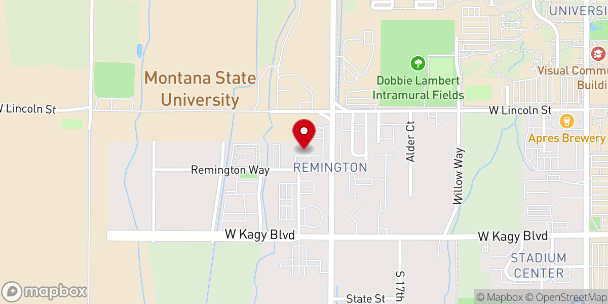 Map showing location of Camp Agape Summer Day Camp at Redeemer Church Bozeman