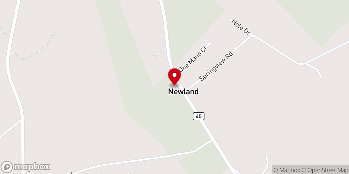 Map showing location of Jehovah Holiness Church