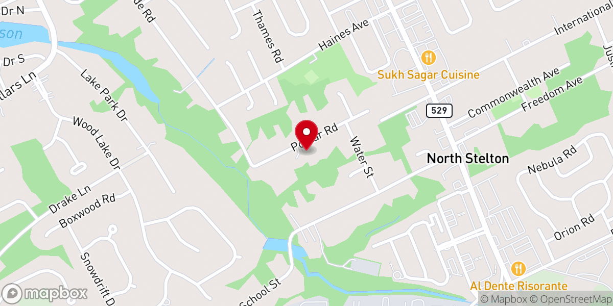 Map showing location of Travelers Fellowship Church