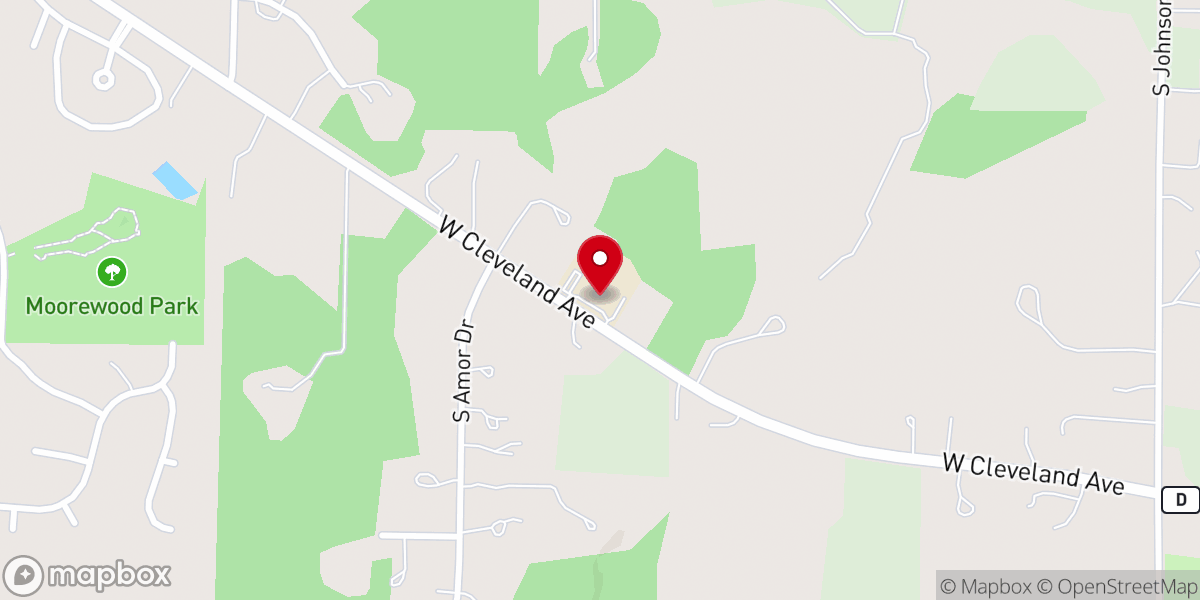 Map showing location of Waukesha Seventh-day Adventist Church
