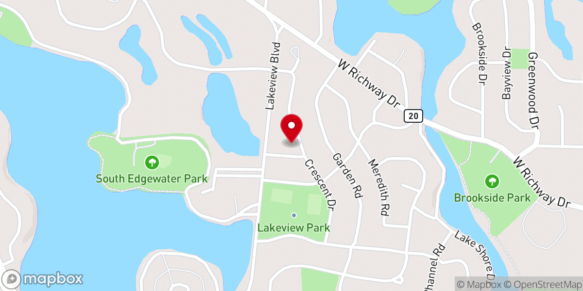 Map showing location of United Pastoral Church