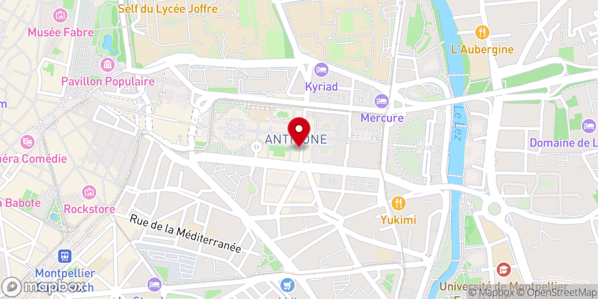 Map showing location of Communauté Orthodoxe Russe de l’Épiphanie