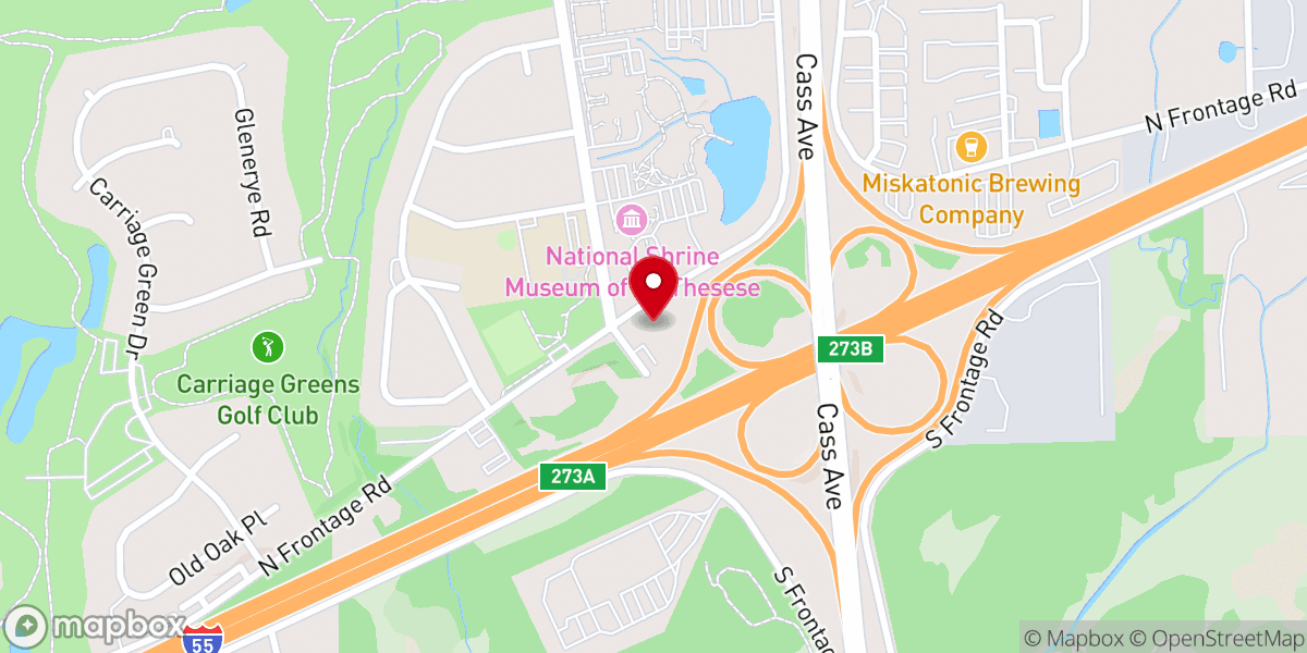 Map showing location of Society of the Little Flower