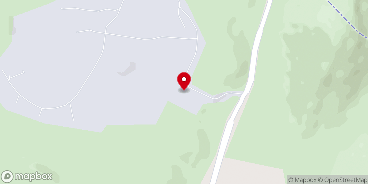 Map showing location of Our Lady of Lourdes Church