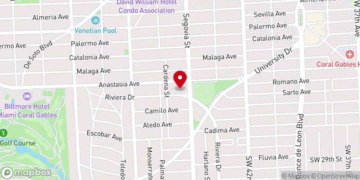 Map showing location of Christ Journey Church