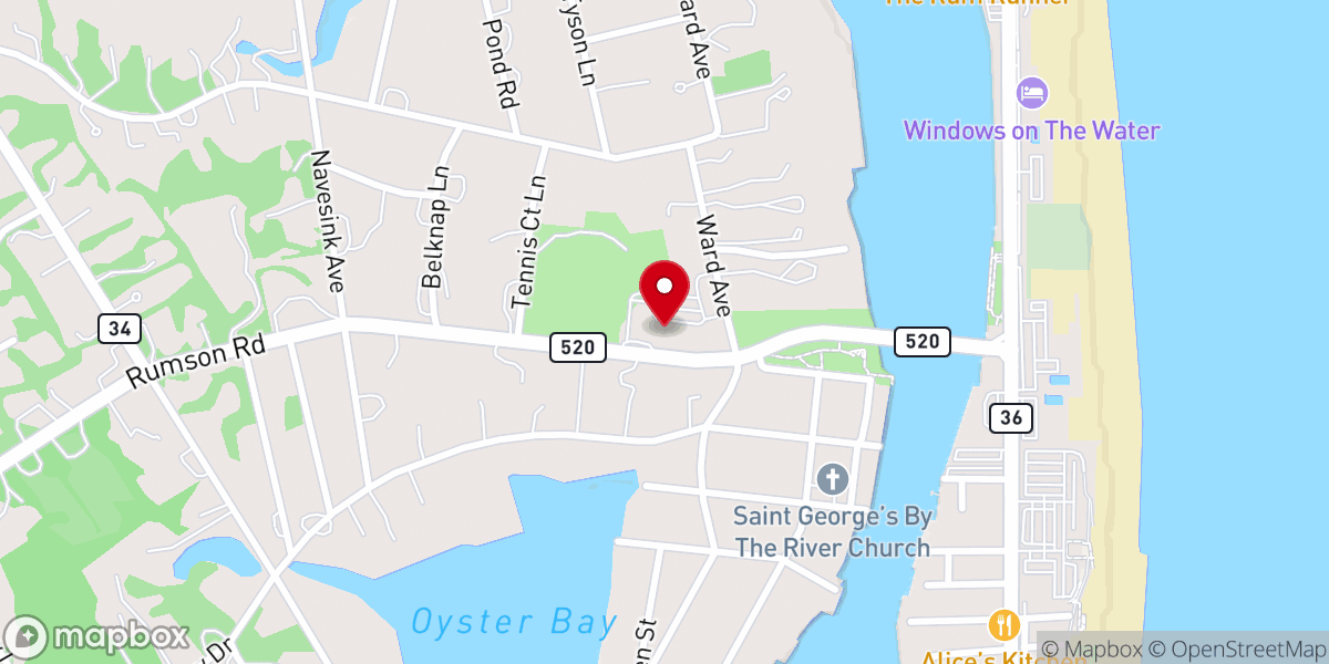 Map showing location of Holy Cross Academy