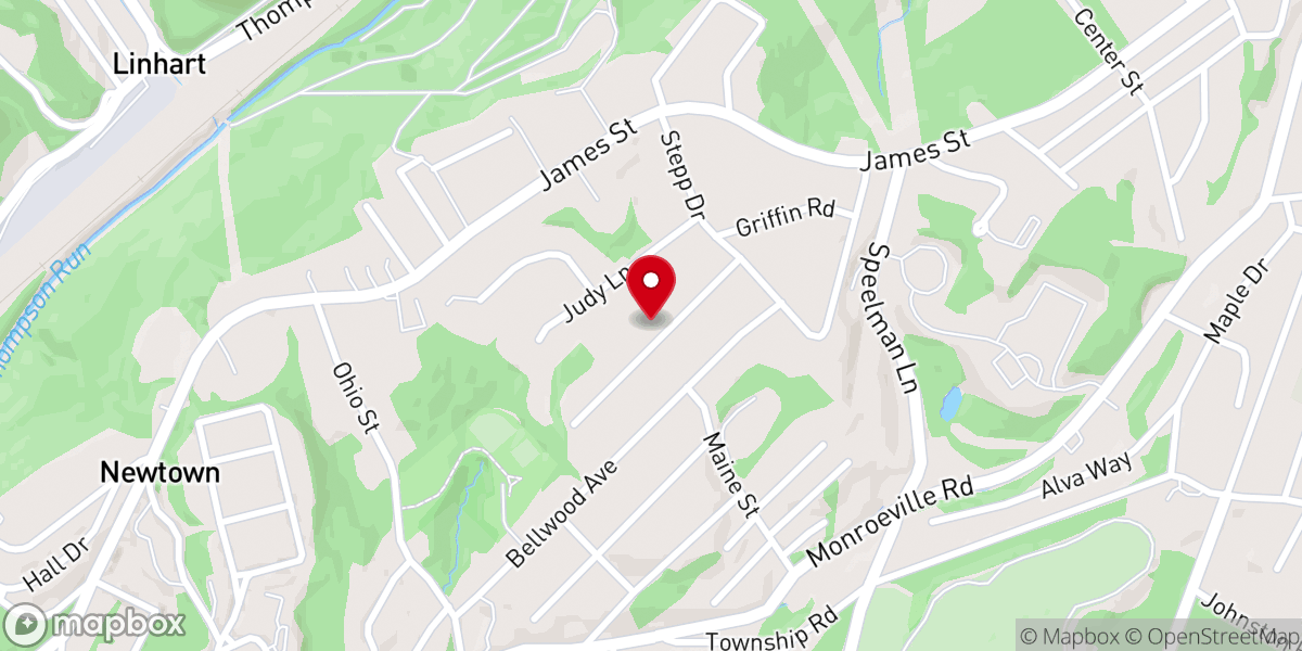 Map showing location of St James Fellowship