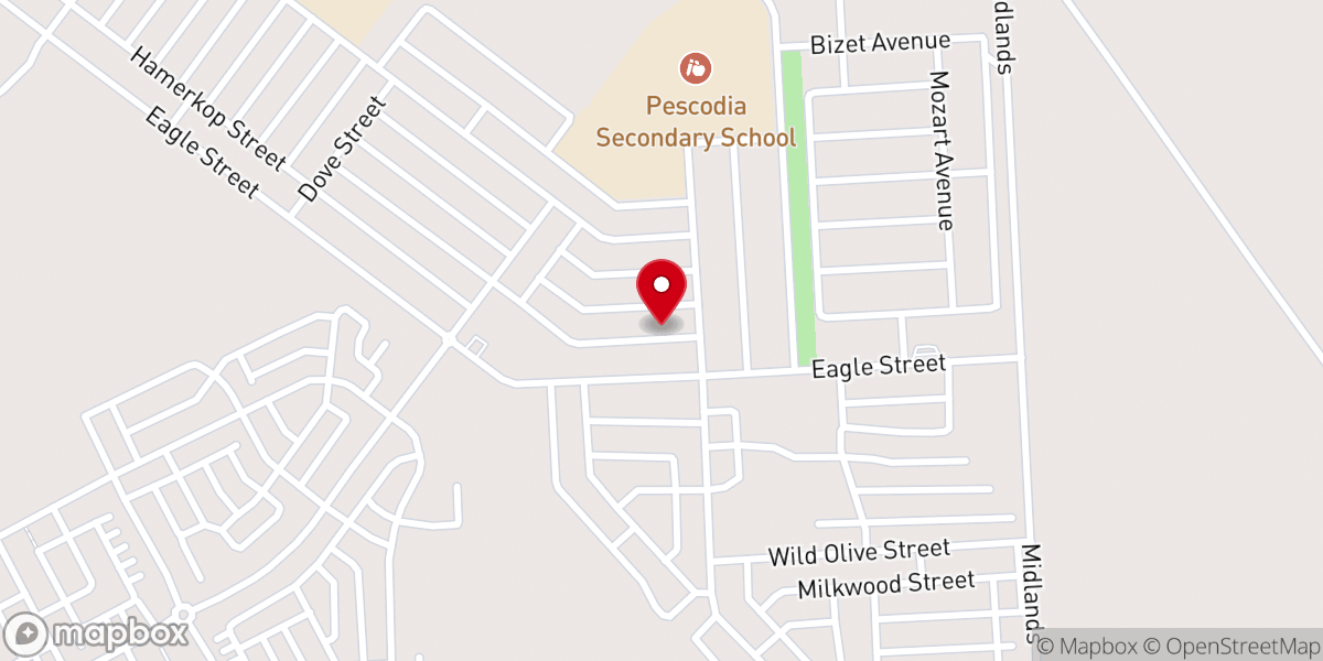 Map showing location of The Apostolic Church (Apostle Unity)