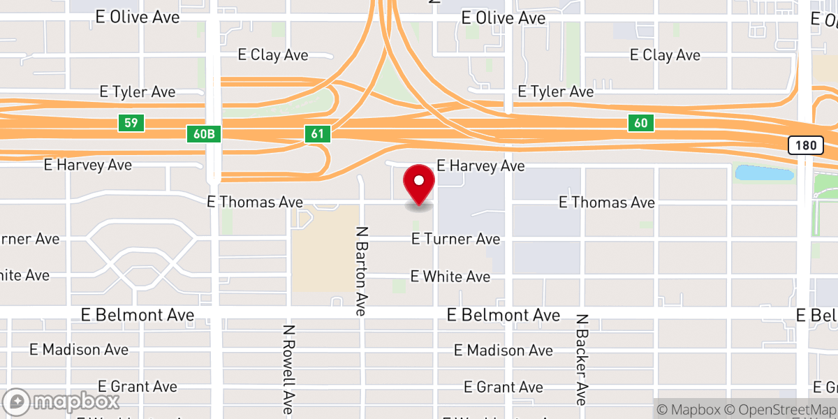 Map showing location of The Apostolic Church