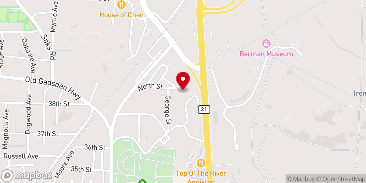 Map showing location of Fairview Heights Northside
