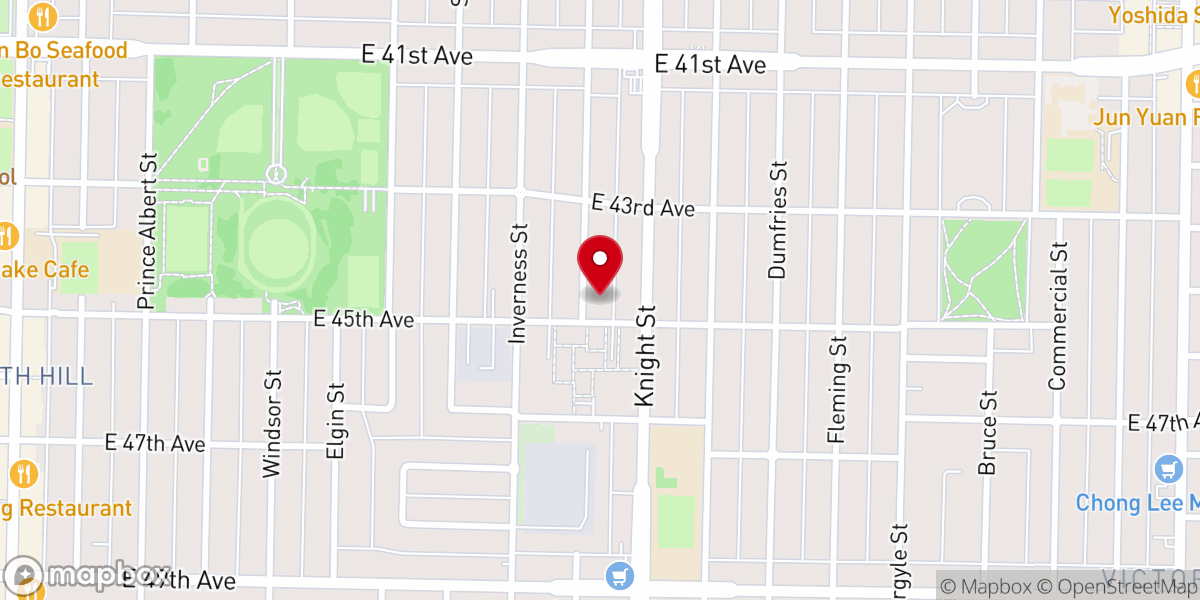 Map showing location of Midtown Church
