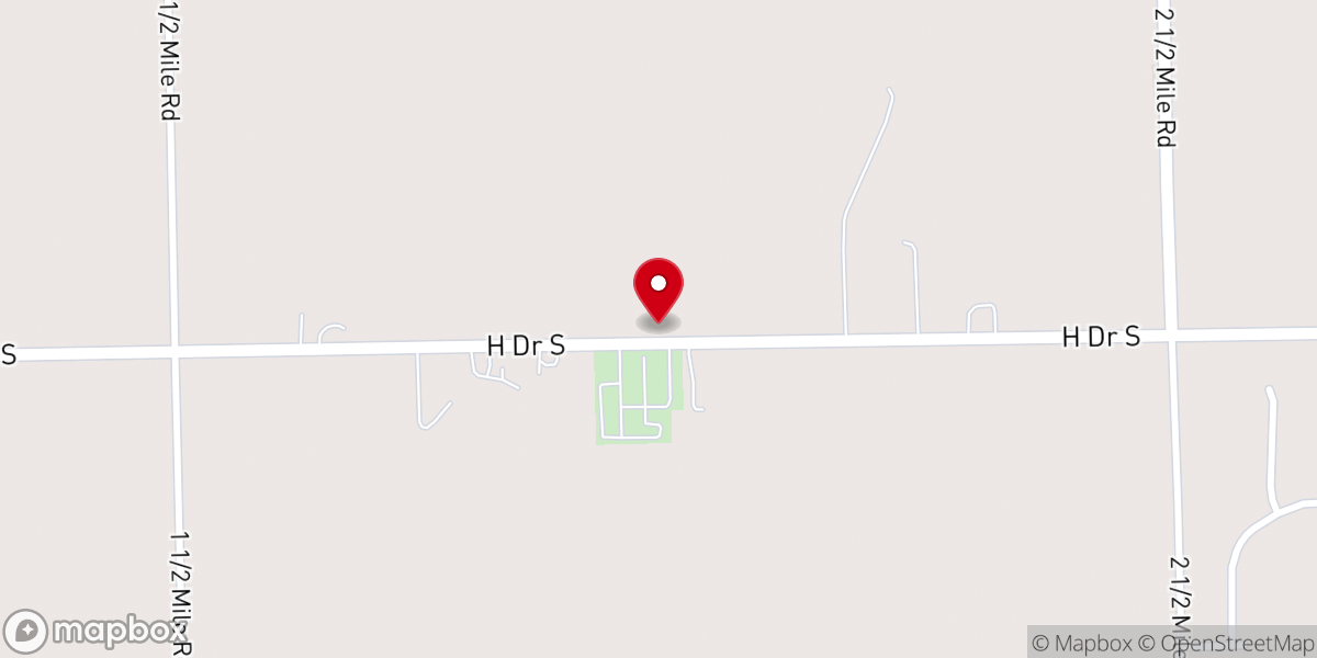 Map showing location of Leroy Congregational Church