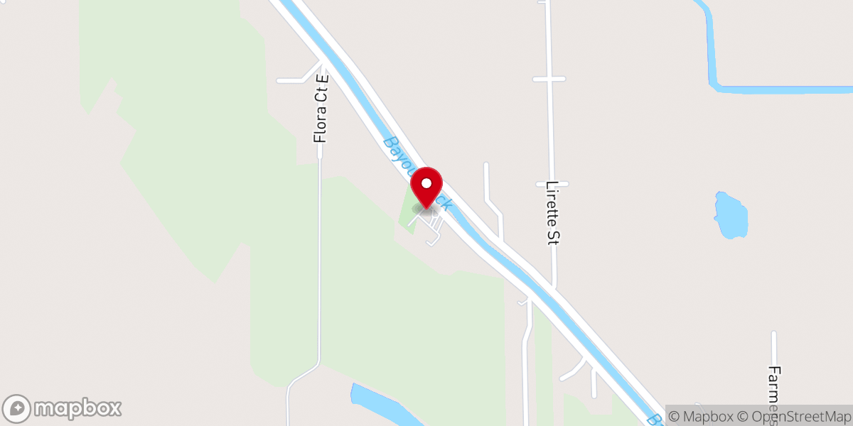Map showing location of Saint Anthony of Padua Catholic Church