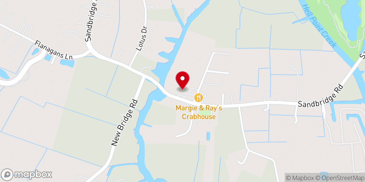 Map showing location of Tabernacle United Methodist Church