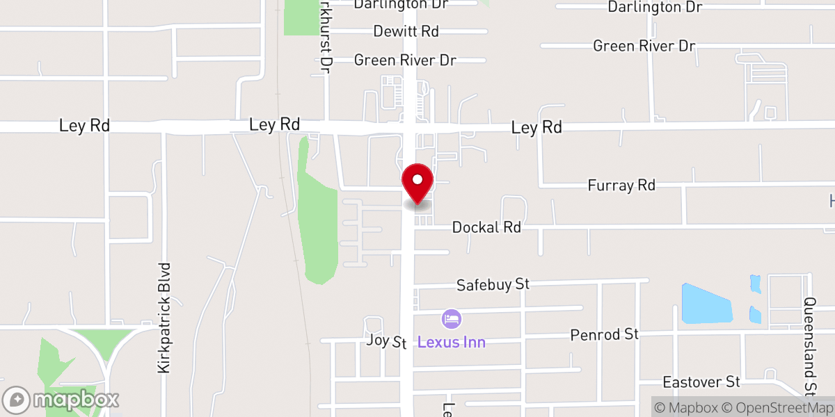 Map showing location of Mt Canaan Baptist Church