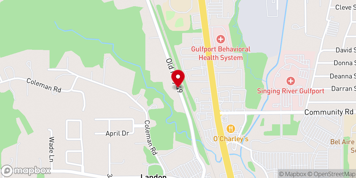 Map showing location of Joy Fellowship