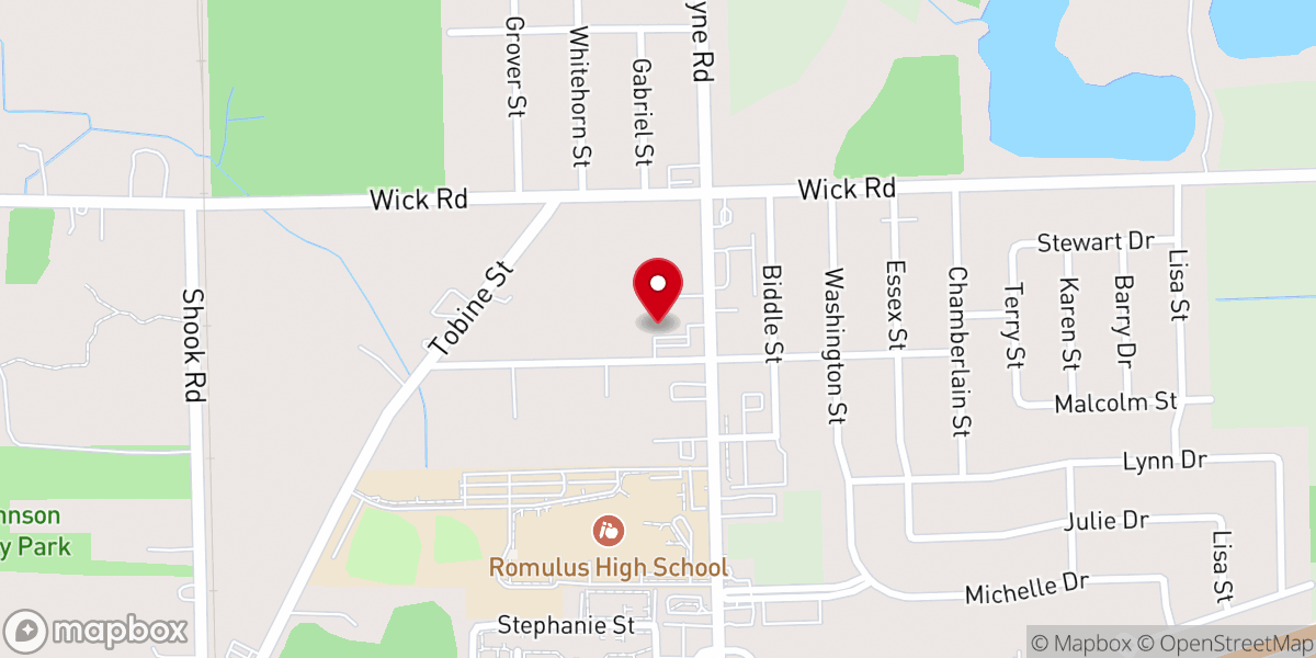 Map showing location of Greater Works Deliverance Ministries Int'l Inc.