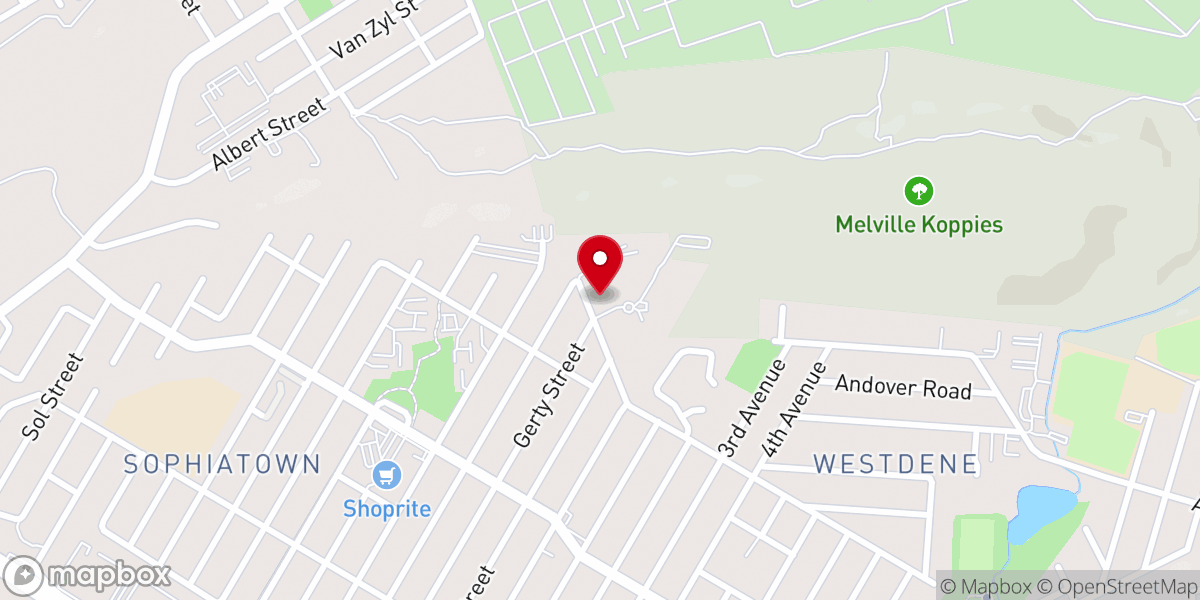 Map showing location of St. Joseph’s Diocesan Centre