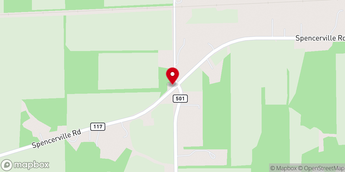 Map showing location of Good Ground World Ministry
