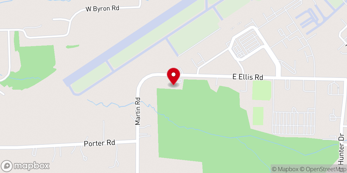 Map showing location of Shoreline Christ Fellowship