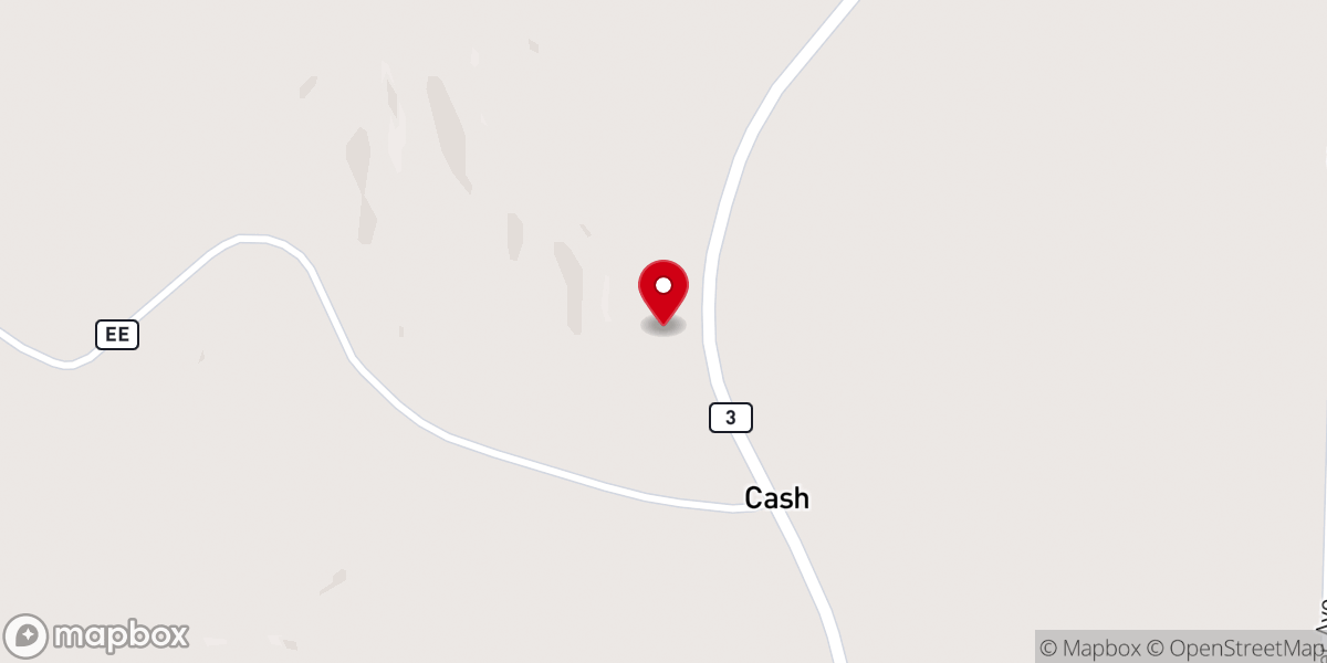 Map showing location of Chariton Primitive Baptist Church