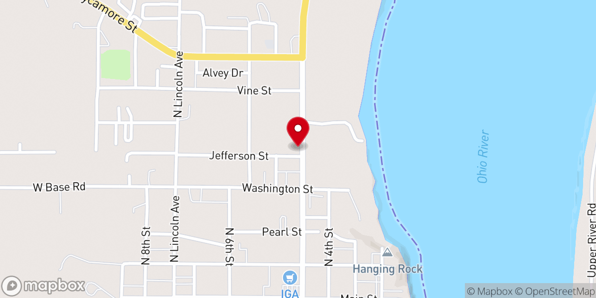Map showing location of Christian Resource Center