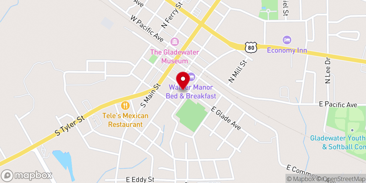Map showing location of Restoring Joy Ministries