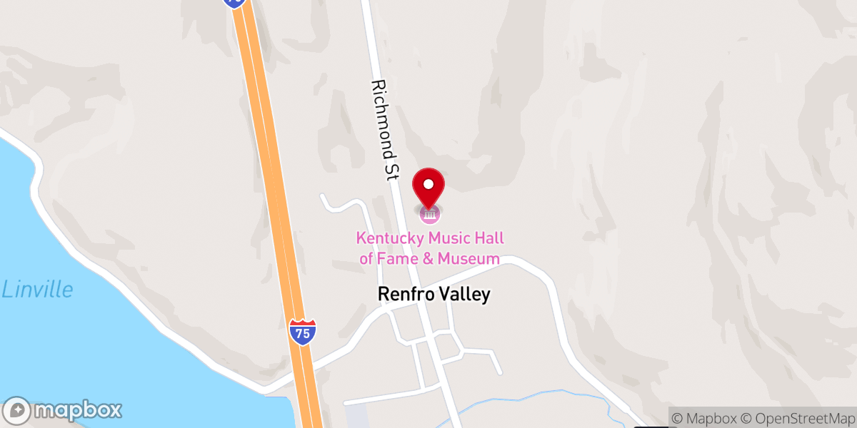 Map showing location of Mt. Vernon - Rockcastle Tourist Commission